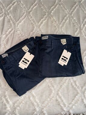 Billabong Carter Stretch Navy Walkshorts – Men’s 34 NWT
